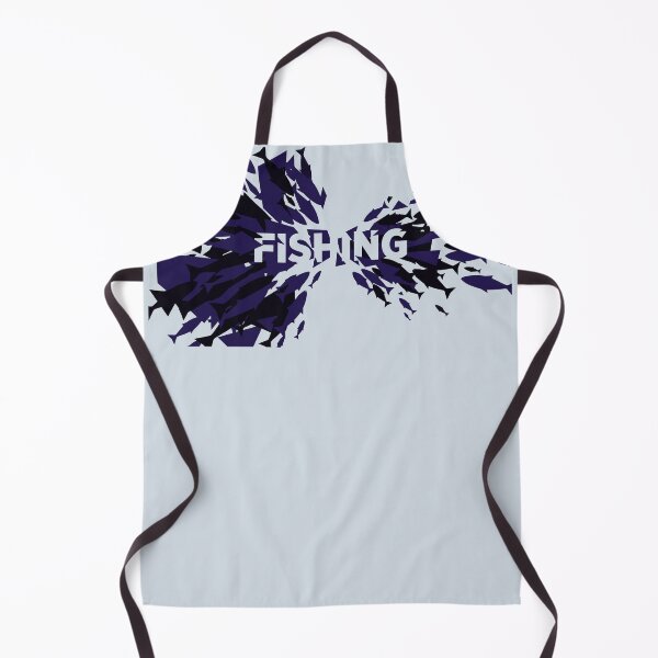 Item preview, Fishing Negative Space Fish Swarm Ocean Graphic designed and sold by KiwiRider.