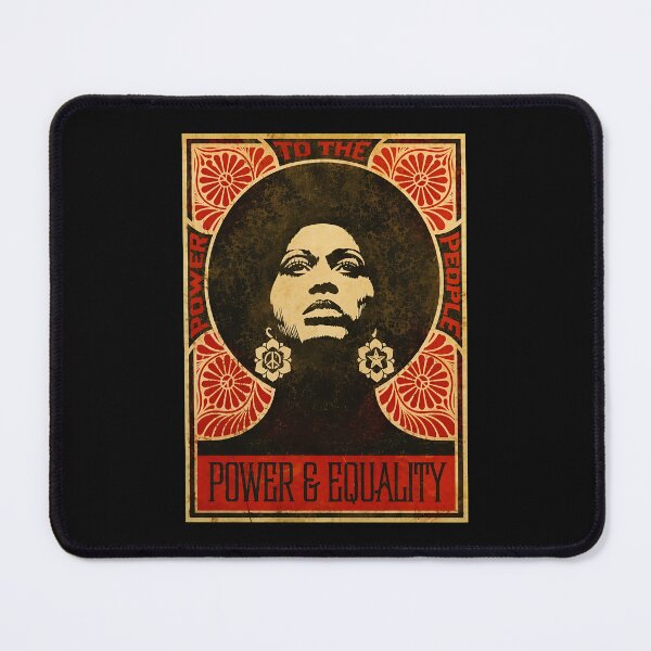 Item preview, Power Equality Retro Afro Woman  designed and sold by CONKLIN13.