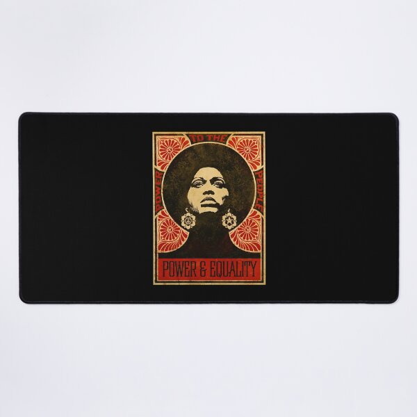 Item preview, Power Equality Retro Afro Woman designed and sold by CONKLIN13.
