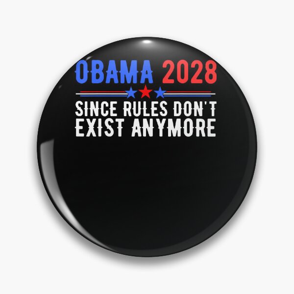 Item preview, Funny Obama 2028 Since Rules Don'T Exist Anymore designed and sold by Pider-Vampire.