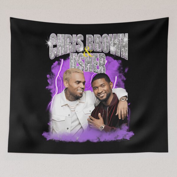 Aperçu de l'œuvre Tournée de Chris Brown et Usher créée et vendue par LKpixel94.