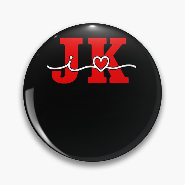 Item preview, I Heart Jk Name Love Outfits Women Girls Kids designed and sold by Pider-Vampire.