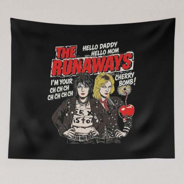 Item preview, The Runaways Iconic Rock Band Graphic Artwork designed and sold by KarolannMayert.
