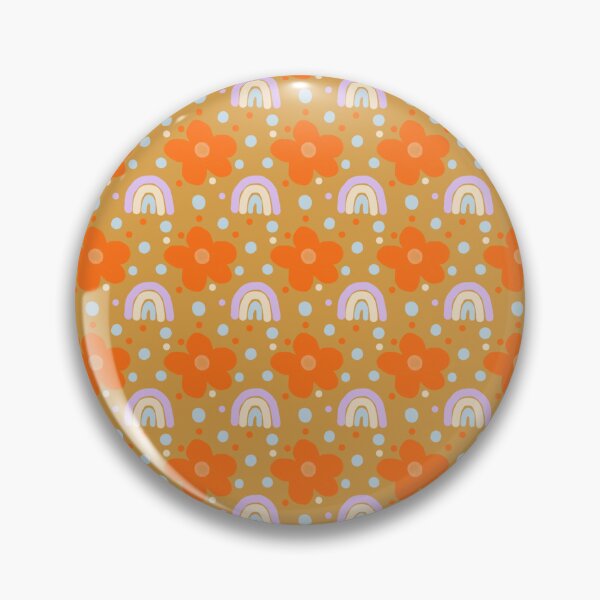 Item preview, Colorful flowers rainbow dots pattern designed and sold by wenjunior.