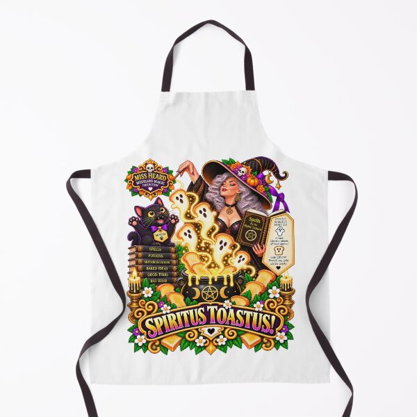 Item preview, MISS HEARD'S - ✨MISHEARD MAGIC COLLECTION✨- THE HALLOWEEN INCANTATION - SPIRITUS TOASTUS designed and sold by WheelieGdArt.