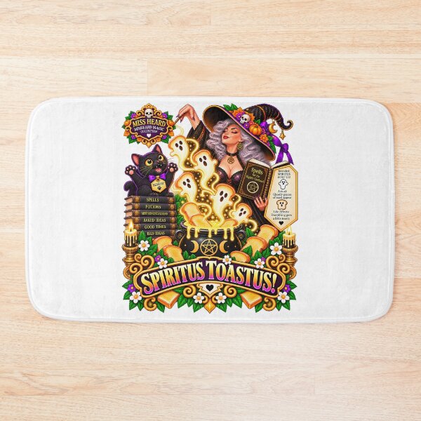 Item preview, MISS HEARD'S - ✨MISHEARD MAGIC COLLECTION✨- THE HALLOWEEN INCANTATION - SPIRITUS TOASTUS designed and sold by WheelieGdArt.