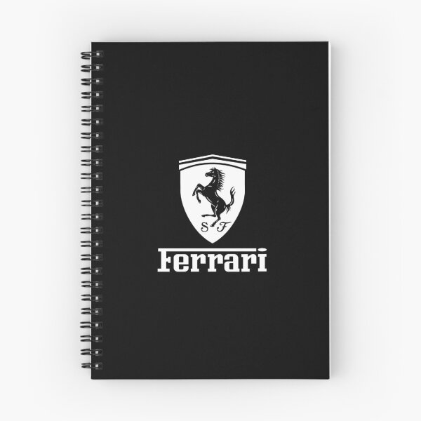 Item preview, White Ferrari Racing Logo | Italian Sports Car Automotive Design designed and sold by Wearecarlovers-.