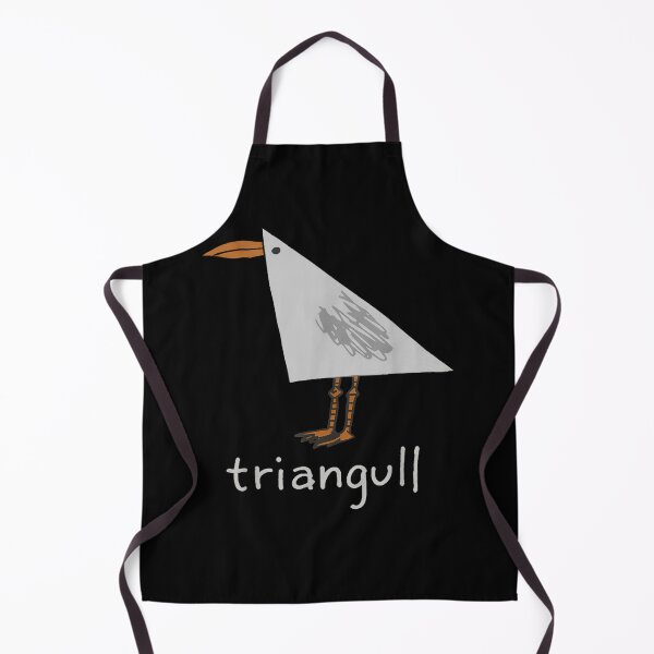 Item preview, Triangull Triangle Seagull Bird Pun Funny Geometric Wordplay designed and sold by dr-blind-pdf.