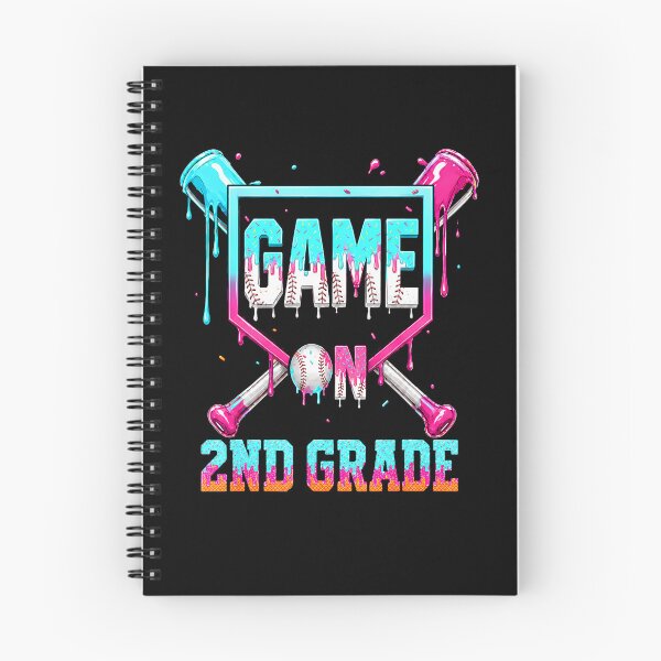 Item preview, 2Nd Grade Boys Game On Baseball Drip Back To School designed and sold by Pider-Vampire.