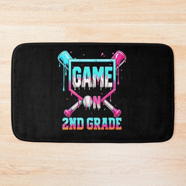 Item preview, 2Nd Grade Boys Game On Baseball Drip Back To School designed and sold by Pider-Vampire.