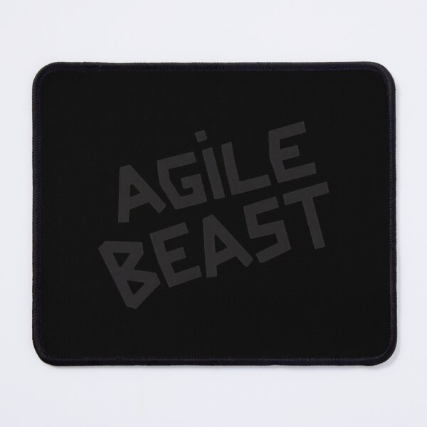 Item preview, Agile Beast Motivational Typography designed and sold by KarolannMayert.