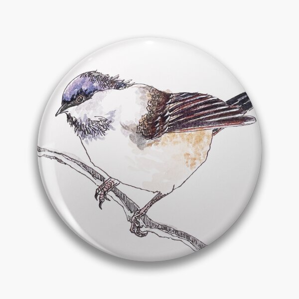 Item preview, A bird on a tree branch designed and sold by YueZArt.