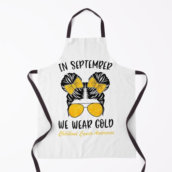 Item preview, In September We Wear Gold Childhood Cancer Awareness Girls designed and sold by Pider-Vampire.