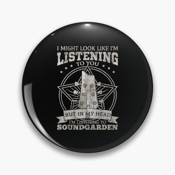 Item preview, I Listen To Soundgarden In My Head Guitar Fan designed and sold by KarolannMayert.