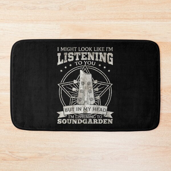 Item preview, I Listen To Soundgarden In My Head Guitar Fan designed and sold by KarolannMayert.