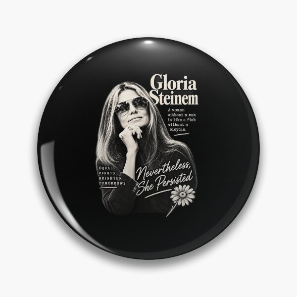 Item preview, Gloria  Steinem designed and sold by DuckShackShop.