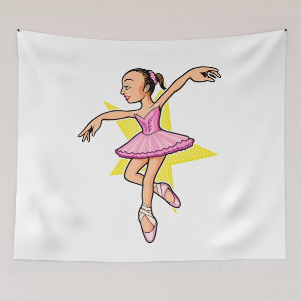 Item preview, TINY DANCER - Pink Ballerina Dance designed and sold by Zofiaboom.
