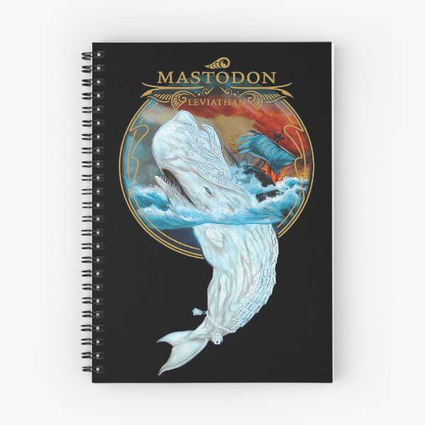 Item preview, MASTODON Leviathan Inspired Mythic Whale Art designed and sold by SEAHOSFOR.
