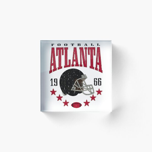 Aperçu de l'œuvre Casque rétro vintage de football d'Atlanta créée et vendue par Secora1985.