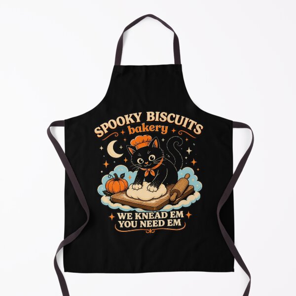 Item preview, Retro Funny Spooky Biscuits Club Cat Lovers Pastry Halloween designed and sold by Astravia-Arts.
