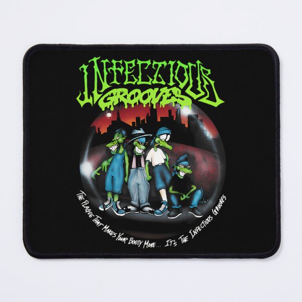 Item preview, Infectious Grooves Band Cartoon Funk Metal Artwork designed and sold by ArdanaMilsman.