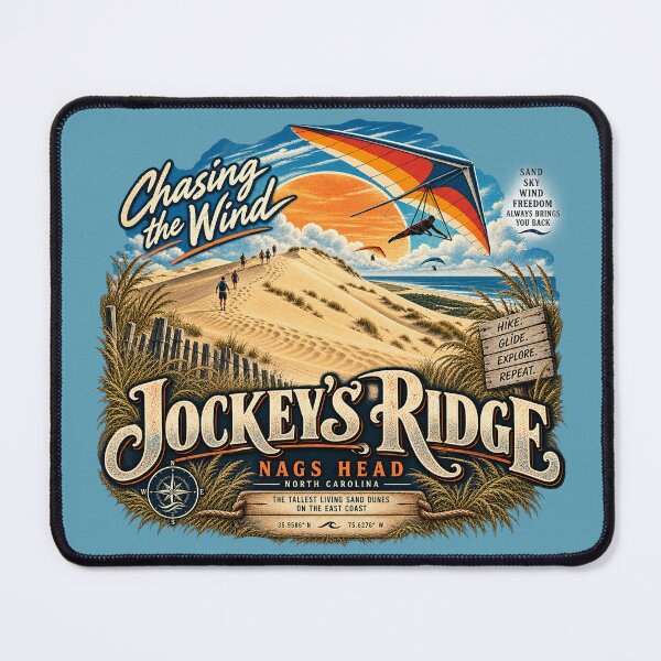 Item preview, Jockey’s Ridge Chasing the Wind designed and sold by The Coastal Route.