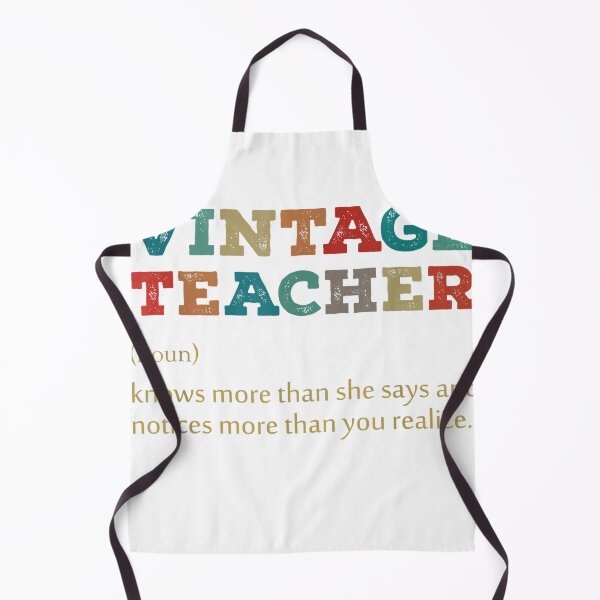 Item preview, Vintage Teacher Knows More Than She Says Outfit Definition T-Shirt designed and sold by gidget-gadget.
