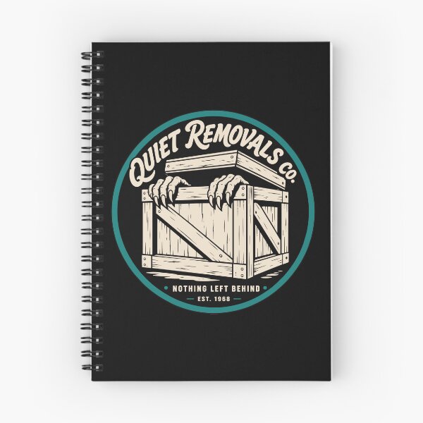 Item preview, Halloween Quiet Removals Creepy Moving Crate Horror designed and sold by Uglyandcute.