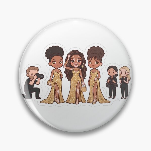 Item preview, Alternative 1: Cute Chibi Models Red Carpet designed and sold by TheModernMuslimchibi&more .