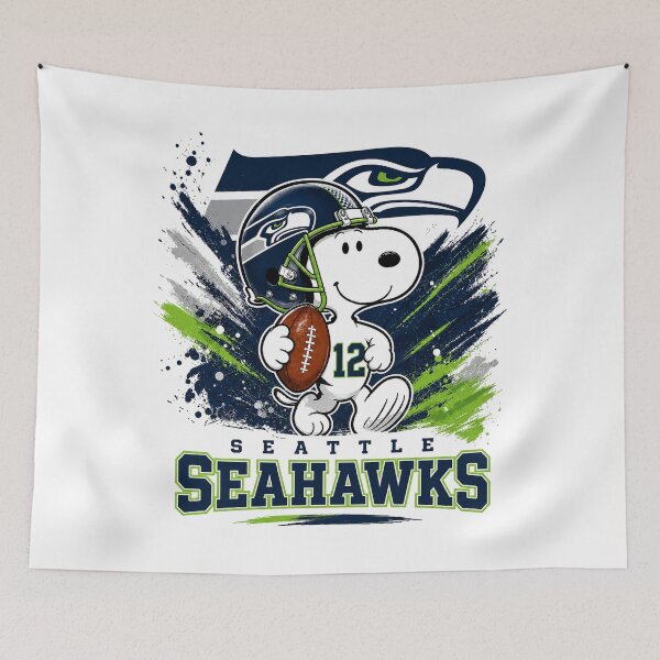 Item preview, Snoopy Seattle Football Graphic Grunge Art  designed and sold by CaneufeyCip.