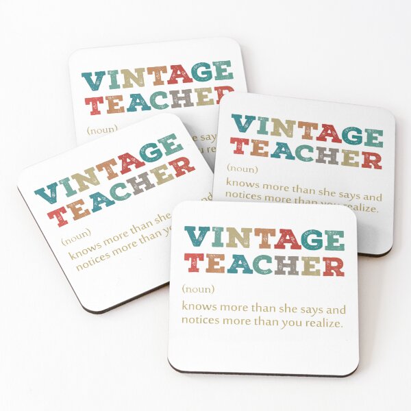 Item preview, Vintage Teacher Knows More Than She Says Outfit Definition T-Shirt designed and sold by gidget-gadget.