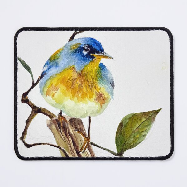 Item preview, A bird on a tree branch designed and sold by YueZArt.