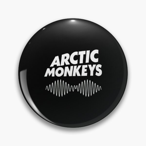 Item preview, Arctic Monkeys Logo Sound Wave Graphic Art designed and sold by KarolannMayert.