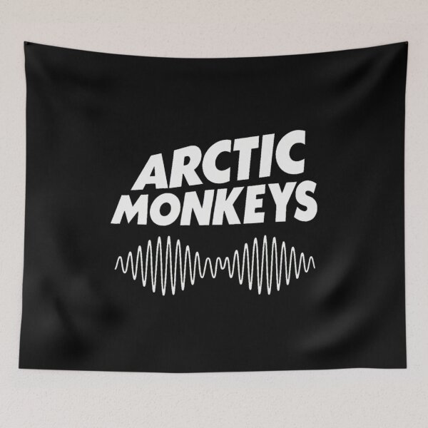 Item preview, Arctic Monkeys Logo Sound Wave Graphic Art designed and sold by KarolannMayert.