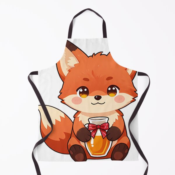 Item preview, Cute Red Fox Kit with Rustic Spiced Apple Cider Jug designed and sold by pumsquare.