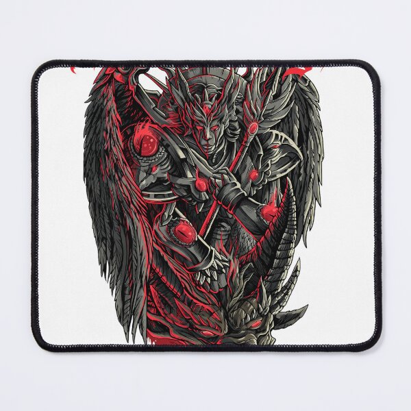 Item preview, Black Rage Winged Warrior Over Skull designed and sold by SEAHOSFOR.