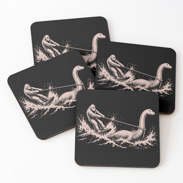 Item preview, Funny Cryptid Shirt Bigfoot Loch ness Monster Boop designed and sold by PugPuppyLife.