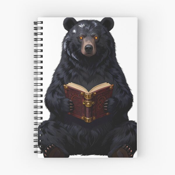 Item preview, Gothic Black Bear Guardian designed and sold by IllumeInk.