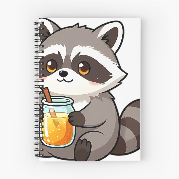 Item preview, Cute Chubby Raccoon with Farmhouse Mason Jar Apple Cider designed and sold by pumsquare.
