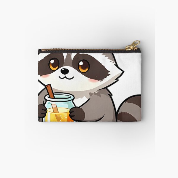 Item preview, Cute Chubby Raccoon with Farmhouse Mason Jar Apple Cider designed and sold by pumsquare.