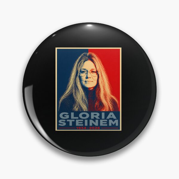 Item preview, Gloria Steinem Memorial - Queen Of The Feminists designed and sold by DuckShackShop.