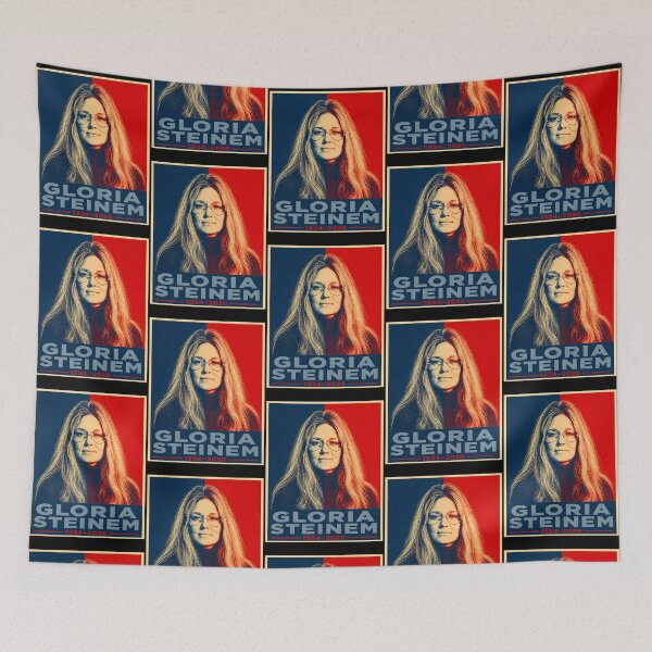 Item preview, Gloria Steinem Memorial - Queen Of The Feminists designed and sold by DuckShackShop.