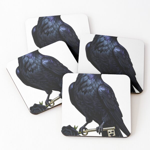 Item preview, Gothic Raven Keykeeper designed and sold by IllumeInk.