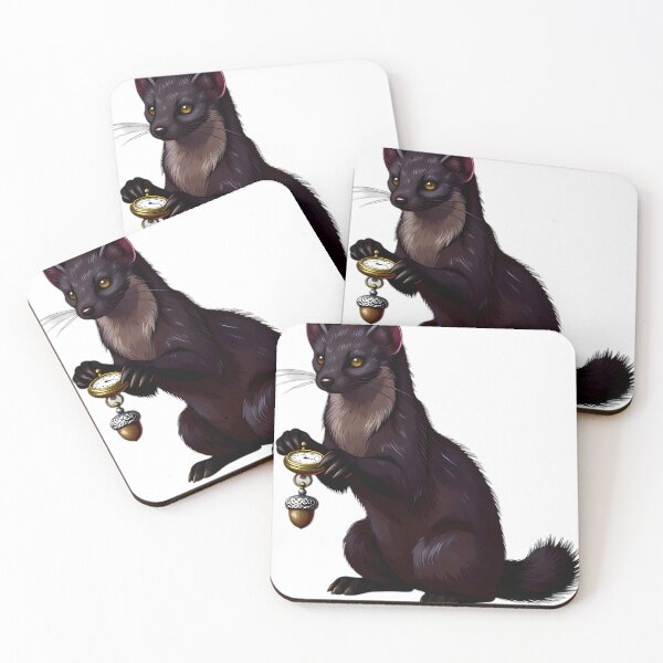 Item preview, Gothic Pine Marten Scout designed and sold by IllumeInk.