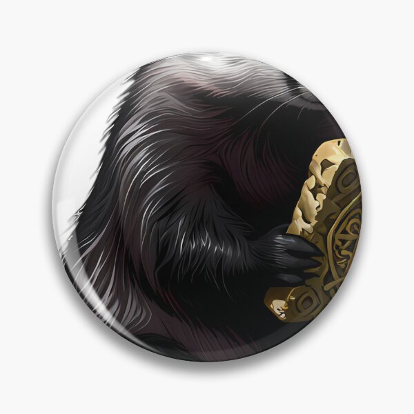 Item preview, Gothic Shadow Badger Herbologist designed and sold by IllumeInk.