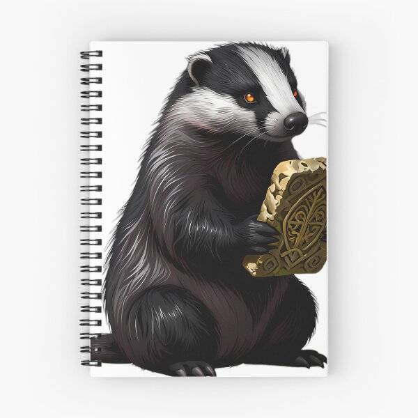 Item preview, Gothic Shadow Badger Herbologist designed and sold by IllumeInk.