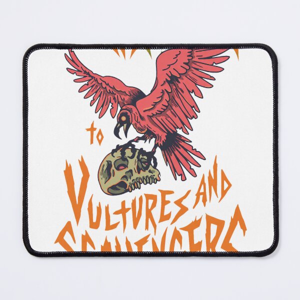 Item preview, Death First Vultures Scavengers Bird Skull designed and sold by SEAHOSFOR.