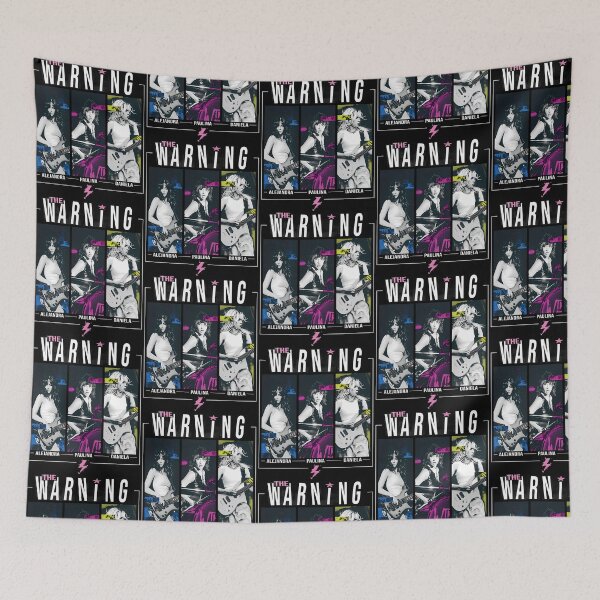 Item preview, The Warning Band Alejandra Paulina Daniela Rock Concert designed and sold by ArdanaMilsman.
