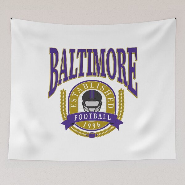 Item preview, Baltimore Football Vintage Est 1996 Retro designed and sold by RemyArijah99.