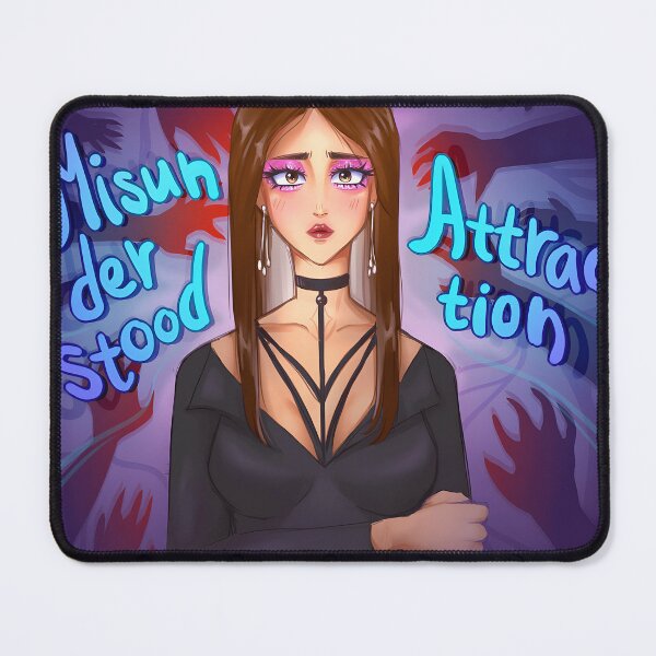 Item preview, Misunderstood Attraction Emotional Struggle Vulnerable Woman designed and sold by atahvambet-nosr.